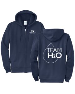 Port & Company® Essential Fleece Full Zip Hooded Sweatshirt